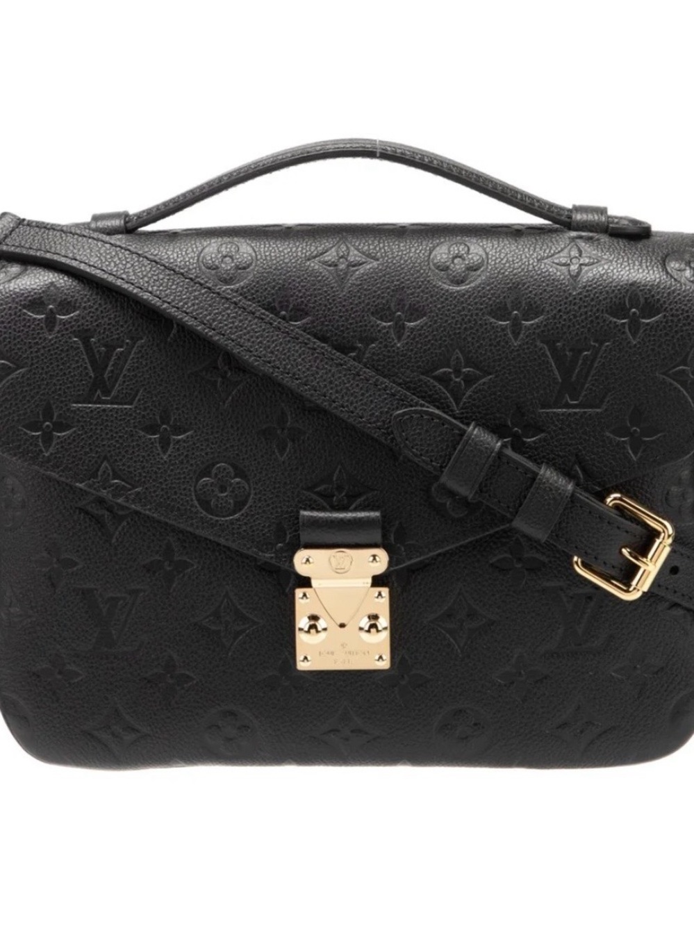 Louis Vuitton Black Monogram Pochette Métis